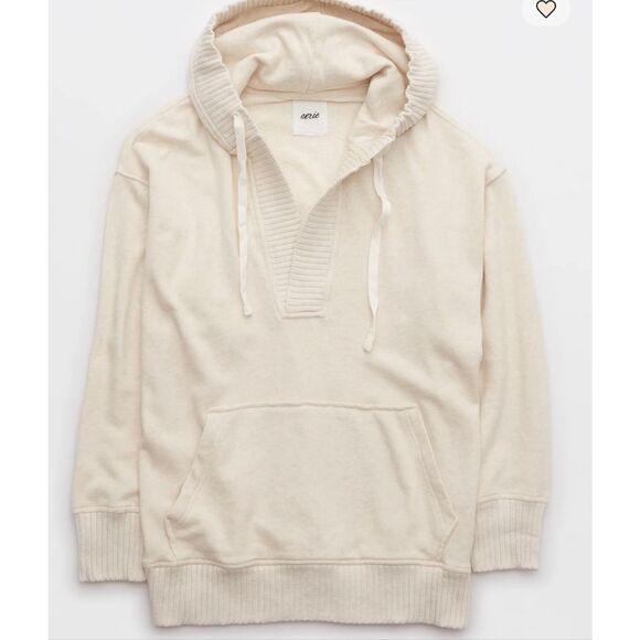 aerie Sweaters - Aerie down to earth Henley pullover sweater  oversized